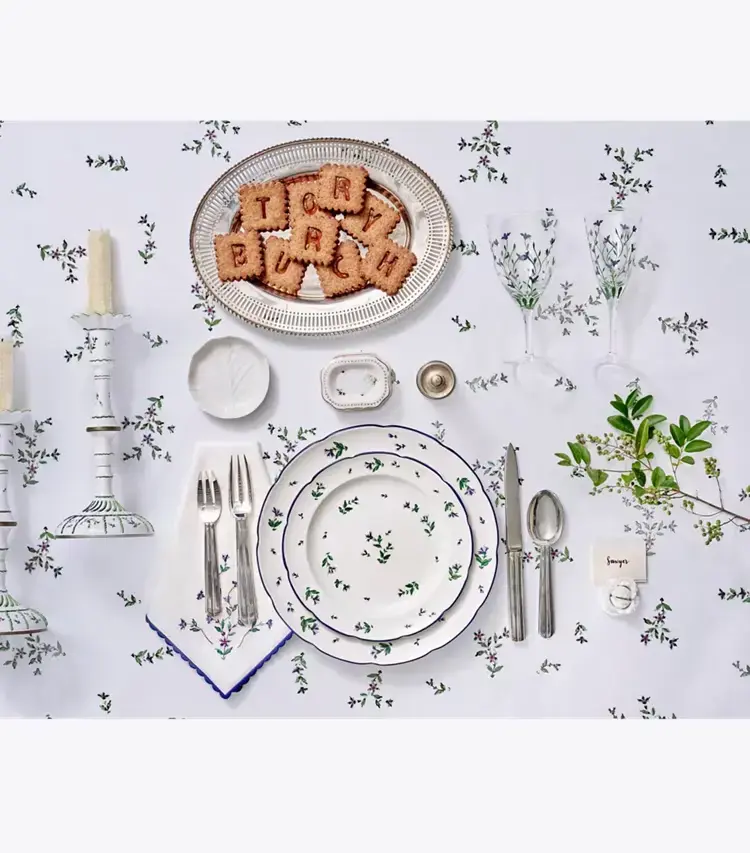 Jolie Fleur Salad Plate, Set Of 4 - Image 3
